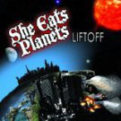 she eats planets - liftoff CD 11 tracks used mint autographed
