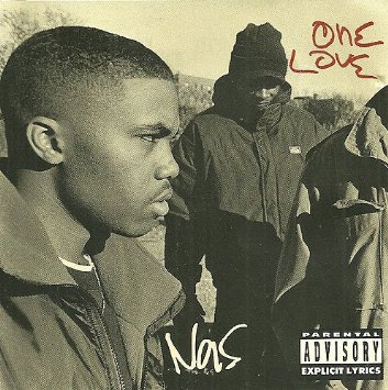nas - one love CD single 1994 sony 3 tracks used mint