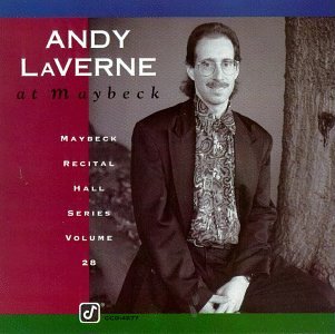andy laverne - at maybeck CD 1993 concord jazz 11 tracks used mint