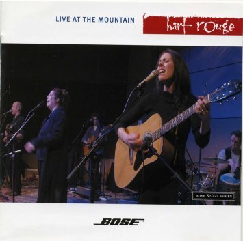hart rouge - live at the mountain CD 2002 bose used like new