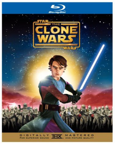 star wars - the clone wars BLURAY 2008 warner home video used mint