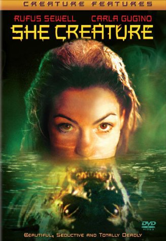 she creature - rufus sewell + carla gugino DVD 2002 columbia used mint