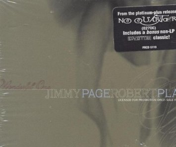 jimmy page robert plant - wonderful one CD maxi single 1995 atlantic 4 tracks used like new