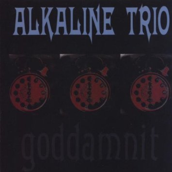 alkaline trio - goddamnit CD 1998 asian man 12 tracks used mint