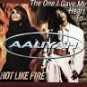 aaliyah - the one i gave my heart to / hot like fire / death CD 1997 atlantic 6 tracks