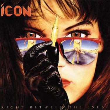 icon - right between the eyes CD 1989 2008 atlantic wounded bird 11 tracks used mint