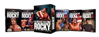 Rocky Anthology - Rocky I - V DVD 5-disc boxset 1990 MGM used mint