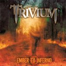 trivium - ember to inferno CD 2005 lifeforce 15 tracks used mint