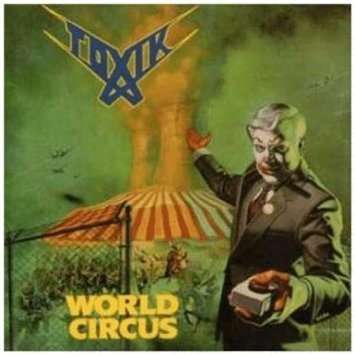 toxik - world circus CD 1987 roadrunner metal mind limited edition #1722 / 2000 used mint