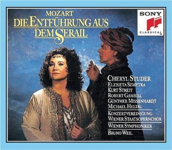 mozart -Die Entf&Atilde;&frac14;hrung aus dem Serail - Studer, Szmytka, Weil, Wiener Phil 2CDs 1992 sony