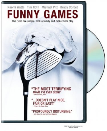 funny games - naomi watts + tim roth DVD 2008 warner used mint
