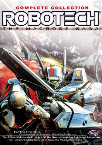 robotech complete collection the macross saga 6-DVD set 2001 ADV 900 minutes used