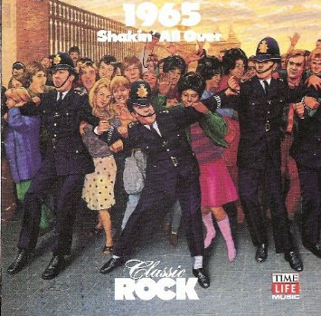 classic rock 1965 shakin' all over - various artists CD 1989 warner time life new