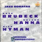 dave brubeck / dick hyman / roland hanna - jazz sonatas CD 1994 angel used mint