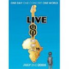 live 8 - various artists DVD 4-disc set 2005 capitol EMI 10 hours used live 8 - various artists DVD 4-disc set 2005 capitol EMI 10 hours used