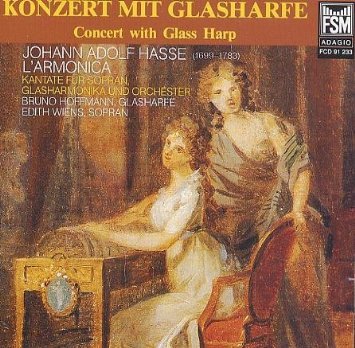 konzert mit glasharfe - reicha, tomaschek, hasse CD 1990 fono germany used mint