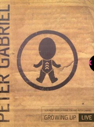 peter gabriel - growing up live DVD 2003 geffen used mint