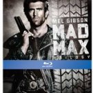mad max trilogy - mad max / road warrior / mad max beyond the thunderdome bluray metal case new