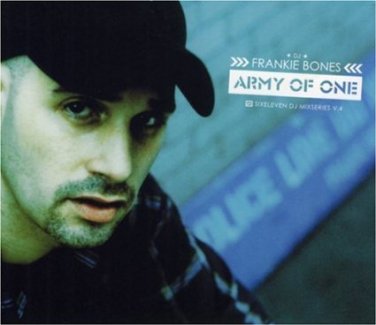dj frankie bones - army of one CD 2002 611 records system recordings 21 tracks used mint