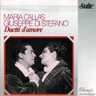 maria callas + giuseppe di stefano - duetti d'amore CD 1987 historic recordings DP japan 7 tracks