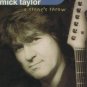 mick taylor - a stone's throw CD 2000 cannonball records 10 tracks used mint