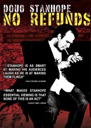 doug stanhope - no refunds DVD 2007 images levity 70 minutes used mint