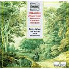 brahms beethoven cherubini schumann - horn trio  - trio aglae CD 1993 pavane