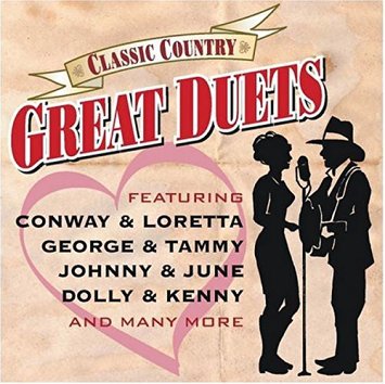 classic country great duets - various artists CD 2-discs 2004 sony time life 30 tracks used mint