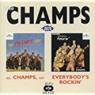 champs - go champs go + everybody's rocking' CD 1993 ace 24 tracks used mint
