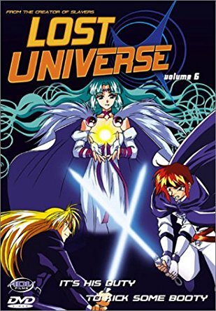 lost universe volume 6 - it's his duty to kick some booty DVD 2000 ADV used mint