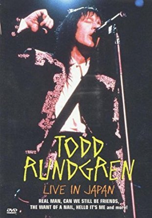 todd rundgren - live in japan DVD 1990 image alchemedia productions NTSC 94 minutes used mint