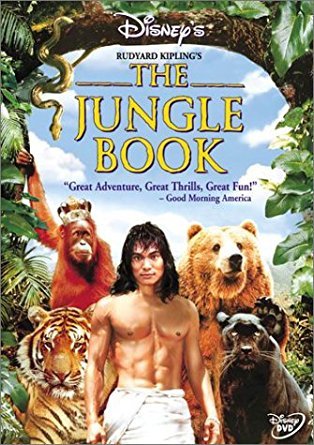 rudyard kipling's jungle book - jason scott lee DVD 2002 disney 111 minutes used mint