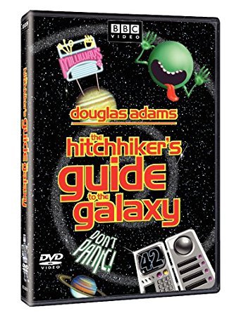 hitchhiker's guide to the galaxy DVD 2-discs 2002 BBC used mint