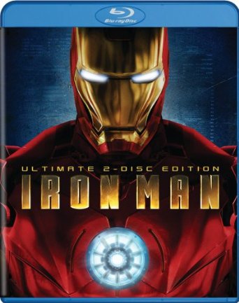 iron man - ultimate 2-disc edition bluray 2008 125 mins PG-13 used mint
