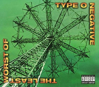 type o negative - least worst of CD 2000 roadrunner 14 tracks used mint