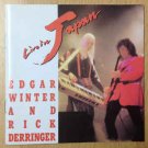 edgar winter and rick derringer - live in japan CD 1990 cypress 13 tracks like new