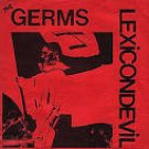 germs - lexicondevil 7" colored vinyl RSD 2017 blank record new factory-sealed
