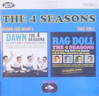 4 seasons - dawn (go away) + rag doll CD 1994 ace 24 tracks used mint