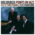 dave brubeck - points on jazz and other works for two pianos CD koch 2000 14 tracks used mint