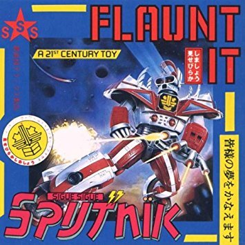 sigue sigue sputnik - flaunt it CD 1986 original sound recordings EMI like new CDP 7463422