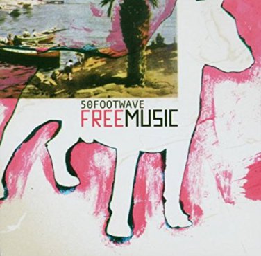 50 foot wave - free music ep CD 2006 throwing music sony reincarnate 5 tracks used mint