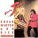 edgar winter and rick derringer - live in japan CD autographed 1990 cypress goldcastle 13 tracks
