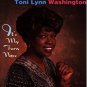 toni lynn washington - it's my turn now CD autographed 1997 tone-cool 14 tracks used mint