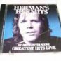 herman's hermits starring peter noone - greatest hits live CD autographed 2002 no one 24 tracks used