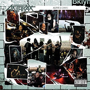 anthrax - alive 2 CD 2005 sanctuary BMG Direct 12 tracks used mint