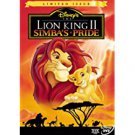 lion king II simba's pride - limited issue DVD disney 75 minutes used like new