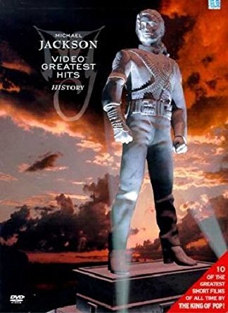 michael jackson - video greatest hits - history DVD 2000 EVO 50123 epic 75 minutes used mint