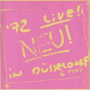 neu! - '72 live! CD 1996 captain trip records japan 3 tracks used mint with obi