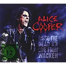 alice cooper - raise the dead live from wacken 2CDs + DVD 2014 UDR germany alive used mint
