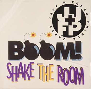 dj jazzy jeff & fresh prince - boom! shake the room CD single 1993 jive zomba 7 tracks used like new